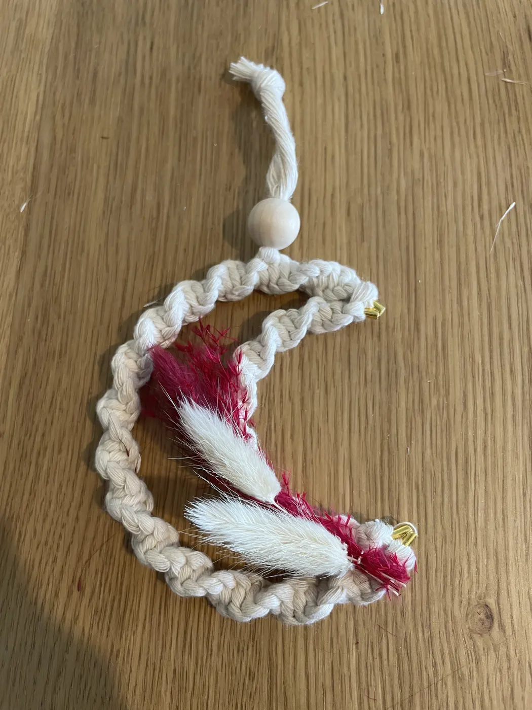 Photo · Atelier macramé - suspension lune ou étoile